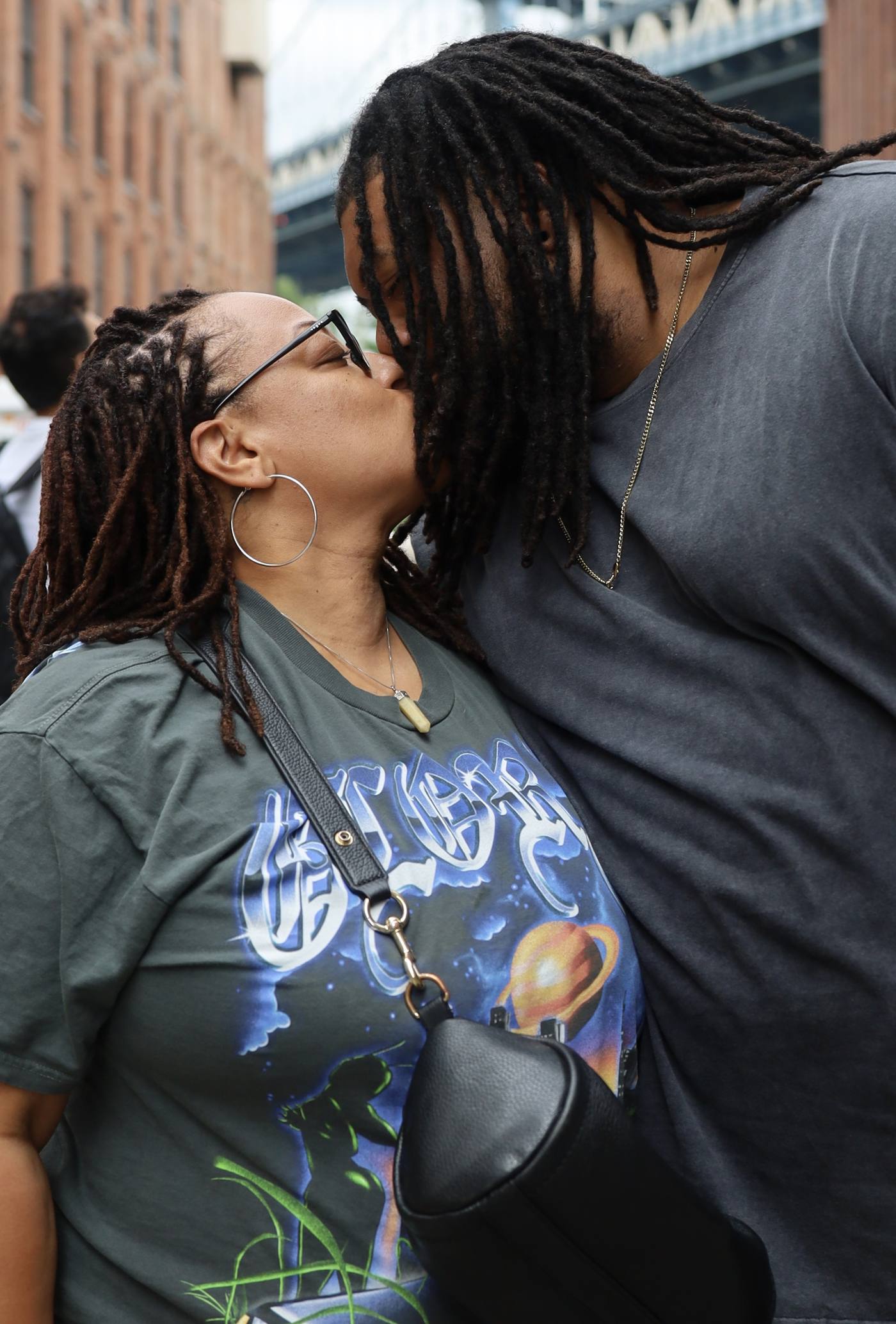 Matthew and Erica together in New York City.